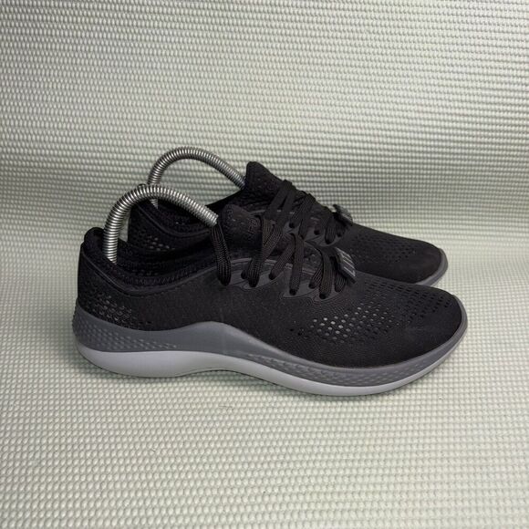 Crocs Literide 360 Pacer Sneakers Women’s Size 8 Lace Up Comfort Water Shoes - Picture 1 of 9